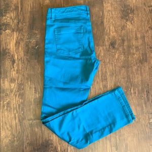 WHBM Teal Blanc Style Jeans